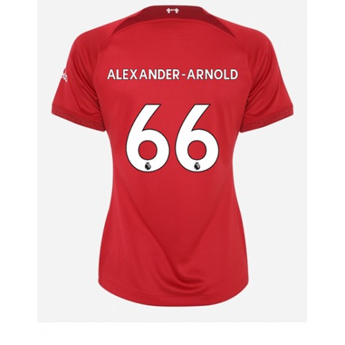 Liverpool Alexander-Arnold #66 Hjemmedrakt Kvinner 2022-23 Kortermet Liverpool Alexander-Arnold #66 Hjemmedrakt Kvinner 2022-23 Kortermet